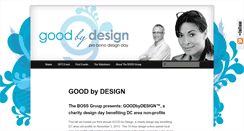 Desktop Screenshot of good-by-design.thebossgroup.com